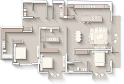 3 bedroom apartment